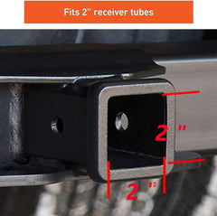 2Inch Metal Trailer Hitch Cover | 1Pc