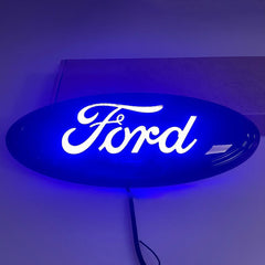 12 inch LED Emblem Black Housing For Ford F250 F350 Super Duty 2017-2022