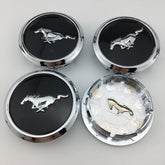 4Pcs 68mm/2.67" Wheel Center Caps for Ford Mustang 2005-2014
