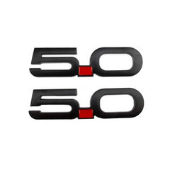 2Pcs 5.0 Emblems For Ford Mustang 2015-2024