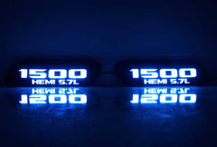 Hood Emblem Side Marker Lights for RAM 1500 HEMI 5.7L 2019-2024