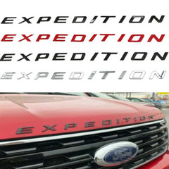 Front Hood EXPEDITION Letters For 2018-2022 Ford Expedition Emblem Badge