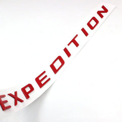 Front Hood EXPEDITION Letters For 2018-2022 Ford Expedition Emblem Badge