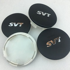 4Pcs 65mm SVT Wheel Hub Center Caps for Ford Focus Mustang F-150