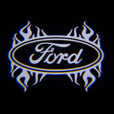 Ford Rear view mirror projector Puddle logo | 2Pcs