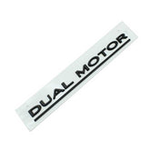 3D DUAL MOTOR Letters For Tesla Model 3 Y Rear Lid Trunk Badge