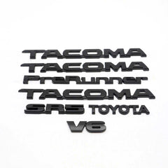 7pcs Set Emblems For 2005-2015 Toyota Tacoma Letter Badge Nameplate
