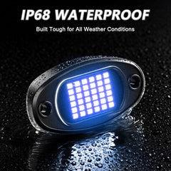 Rock Lights 6000K 36 LEDs SMD Chips Super Bright Neon Underglow Light