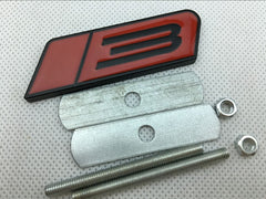 Roush Stage 3 Car Grille Emblem For Ford Mustang | 1Pc