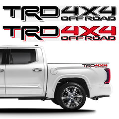 Toyota TRD 4x4 Decals | 2Pcs