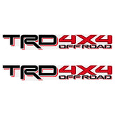 Toyota TRD 4x4 Decals | 2Pcs