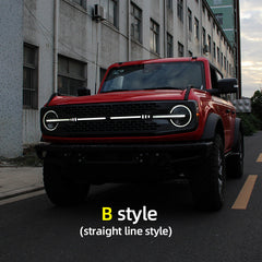 2021 2022 Bronco LED Grille Dynamic Lights