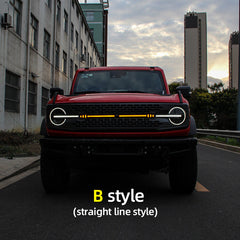 2021 2022 Bronco LED Grille Dynamic Lights