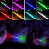 Custom Car Door Sill LED Auto-Sensing Wiring-Free Welcome Courtesy Lights