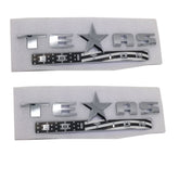 2Pcs TEXAS EDITION Emblem For Chevy Silverado Sierra Truck Universal Decal