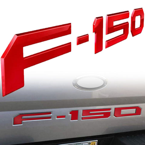 F150 Tailgate Inserts Letters Emblem | F-150 2018-2020 | 1Pc