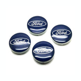 Ford Logo Wheel Center Caps | 4pcs