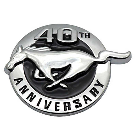2004 40th Anniversary Ford Mustang Emblem | Front Fender | 1Pc