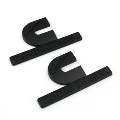 Cummins Turbo Diesel Badge for RAM 2500 3500 | 2Pcs