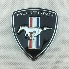 Ford Mustang 3D Metal Chrome Fender Emblem | 1Pc