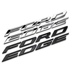 Front Hood FORD EDGE Letters 3D Sticker