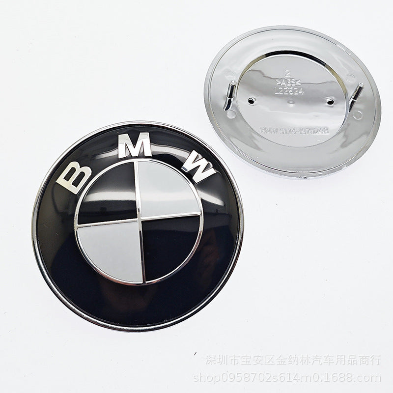 BMW Front Hood Rear Trunk Badge Steering Wheel Emblem