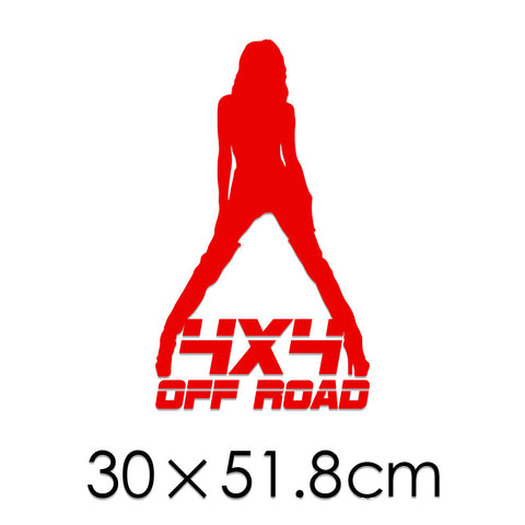 4X4 Beauty Off-Road Stickers Decals | 1Pc