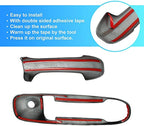 4pcs ABS Door Handle Covers Fit For Dodge Ram 1500 2500 3500 2002-2008