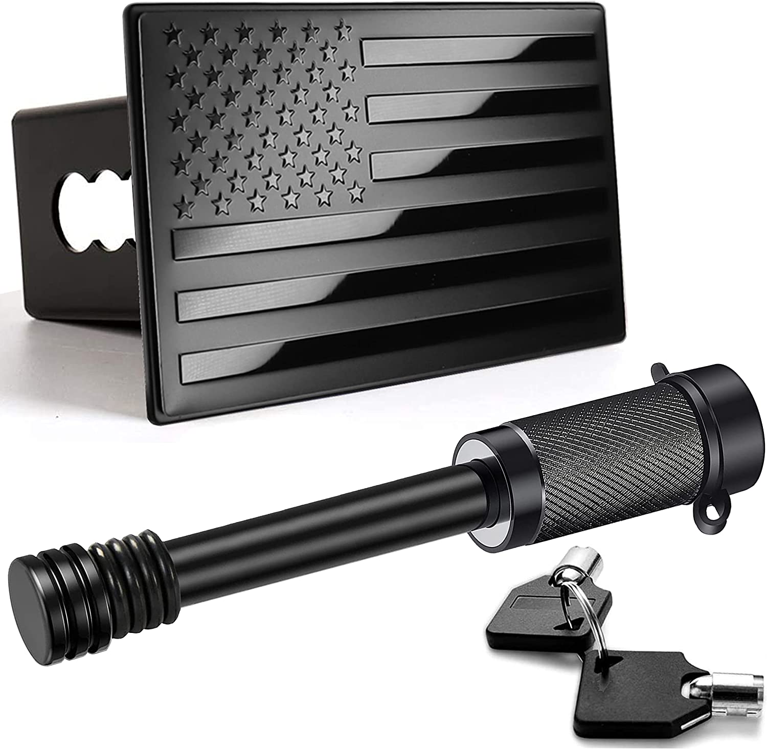 2Inch Metal Trailer Hitch Cover | 1Pc Hauptbild