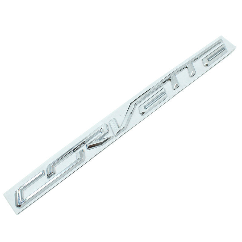 For 14-19 Corvette C7 R Z06 Rear Bumper Letter Badge Emblem Sport