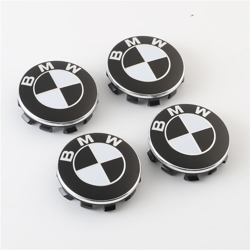 BMW Logo Wheel Hub Center Caps | 4Pcs