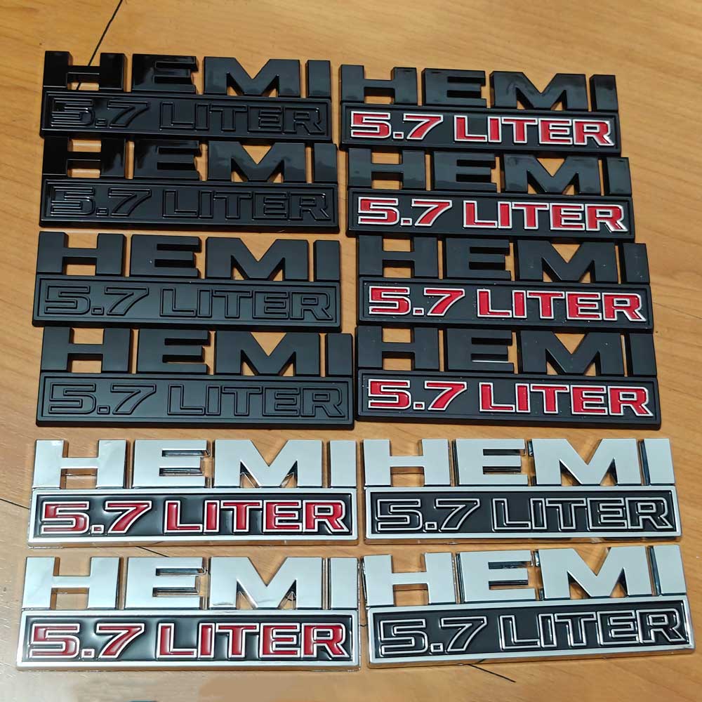 Hemi 5.7 LITER Emblem |  Side Fender | 2Pcs Hauptbild