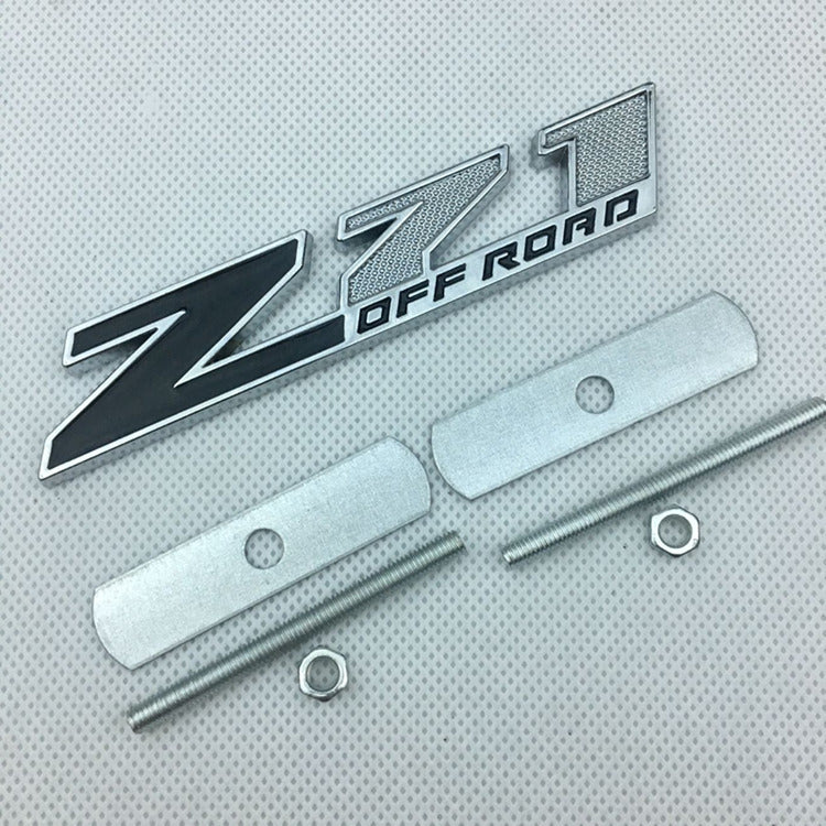 Z71 Emblem For Chevrolet Silverado Tahoe Colorado Suburban Front Grille Badge Secondary image