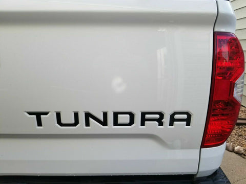 Toyota Tundra Tailgate Insert Letters | 2014-2021 | 1Pc
