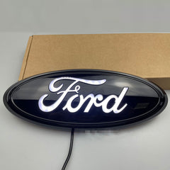 9 inch LED Emblem Black Housing For Ford F150 F250 F350 | Dynamic Static Light