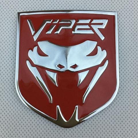 Ford Mustang VIPER Metal Emblem | 1Pc