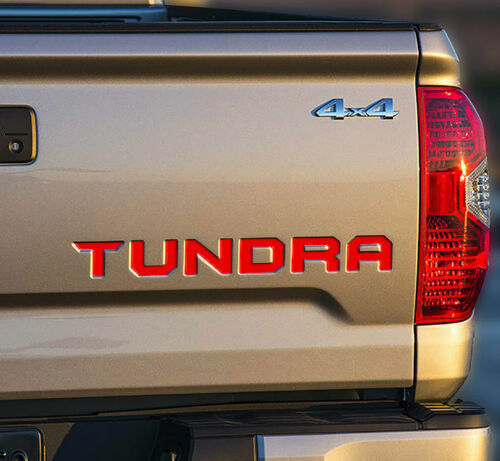 Toyota Tundra Tailgate Insert Letters | 2014-2021 | 1Pc