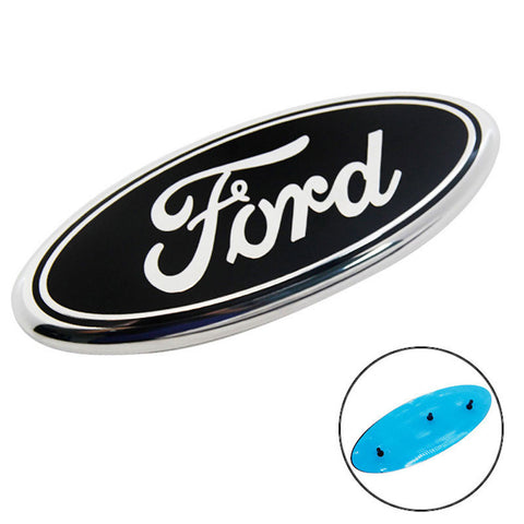 9 Inch Ford Emblem with Pin | Front Rear | 1Pc