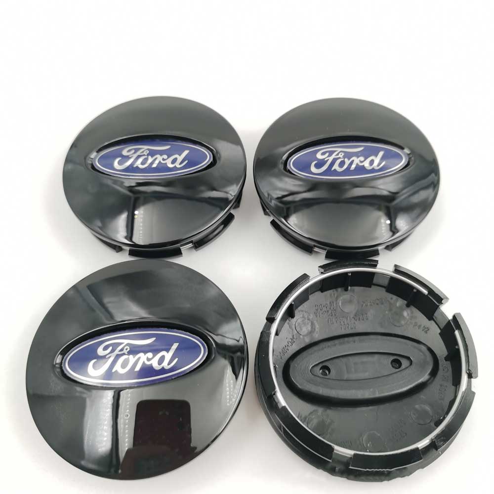 4Pcs 65mm Wheel Center Caps for Ford