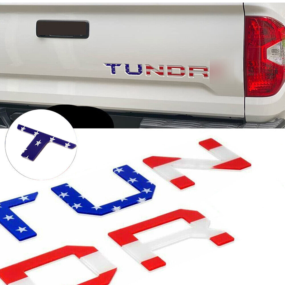 Toyota Tundra Tailgate Insert Letters | 2014-2021 | 1Pc