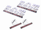 4pcs For RAM 3500 HEAVY DUTY Cummins Turbo Diesel Emblem Badge
