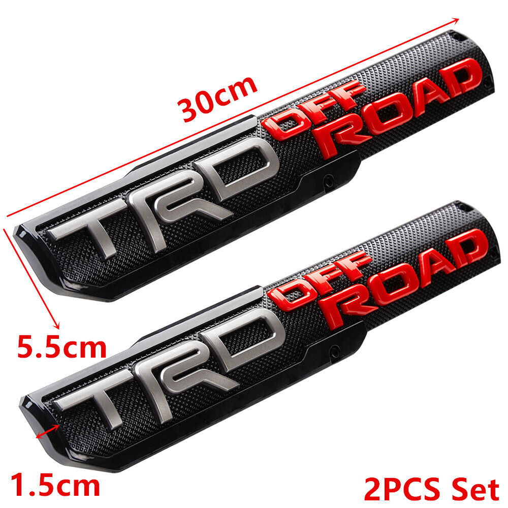 Toyota TRD Door Fender Emblem | 2Pcs