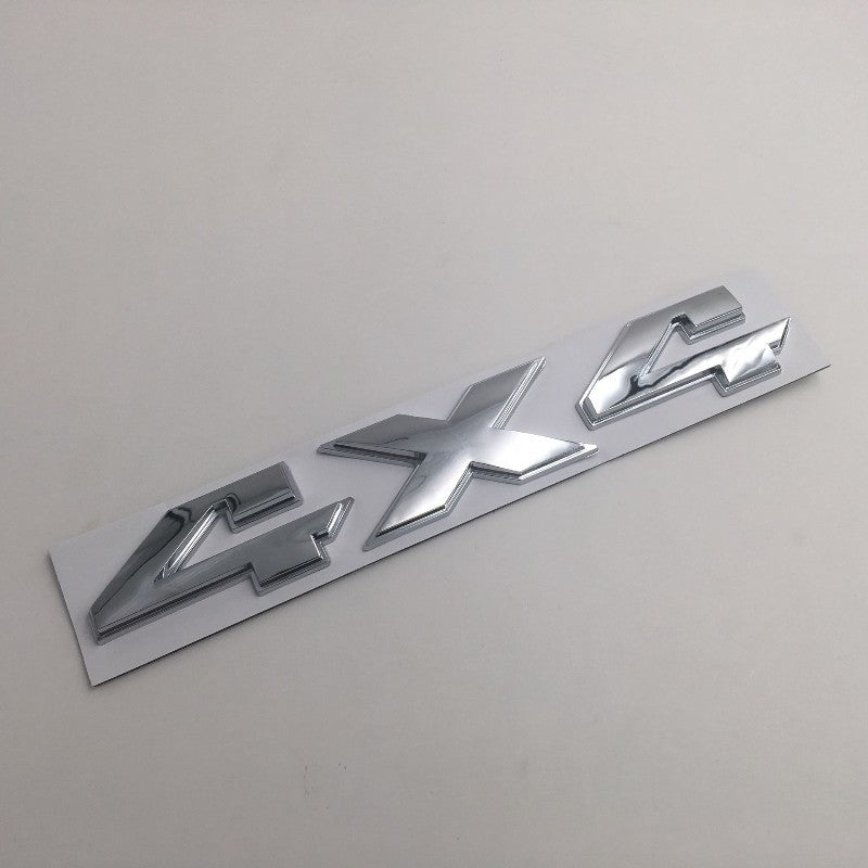 4x4 Letter Rear Trunk Emblem Metal Badge Sticker For RAM 1500 2500 3500 Secondary image