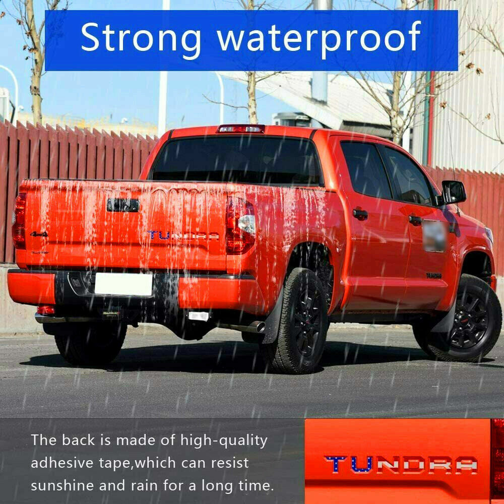 Toyota Tundra Tailgate Insert Letters | 2014-2021 | 1Pc