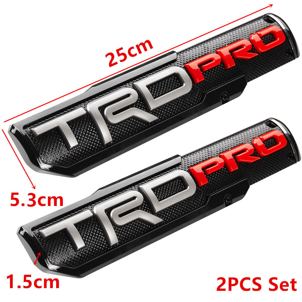 Toyota TRD Door Fender Emblem | 2Pcs