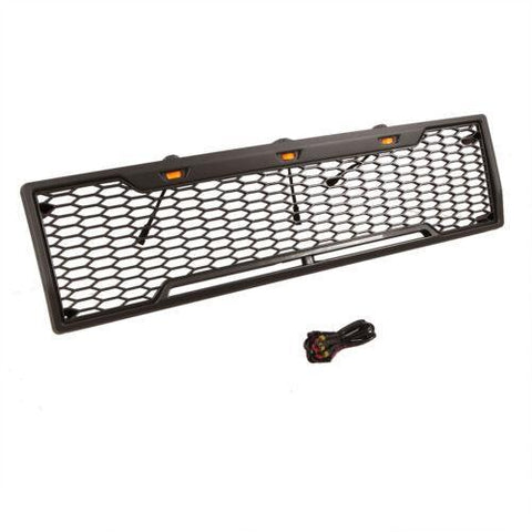 1980-1986 Ford F150 Black Raptor Grille With Letters&Amber