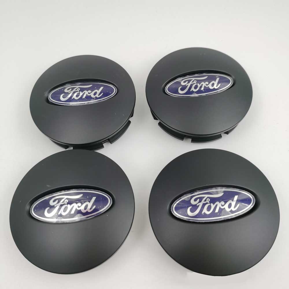 4Pcs 65mm Wheel Center Caps for Ford