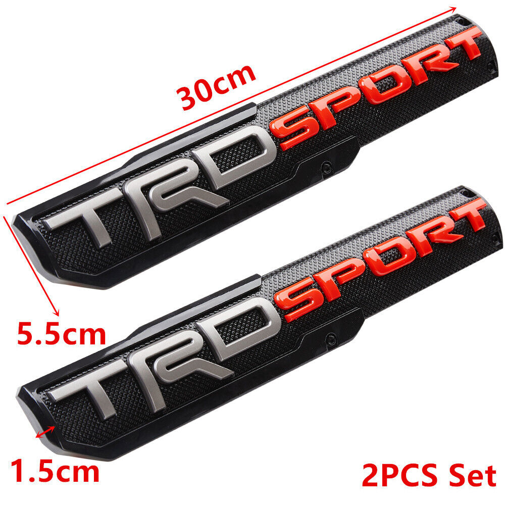 Toyota TRD Door Fender Emblem | 2Pcs