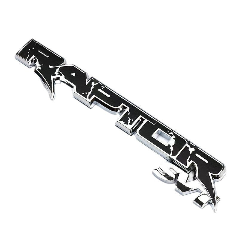 Raptor SVT Tailgate Emblem 3D Badge Sticker Decal For Ford F-150 | 1Pc