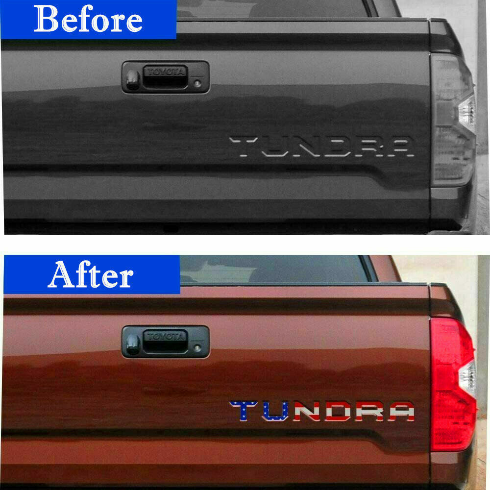 Toyota Tundra Tailgate Insert Letters | 2014-2021 | 1Pc
